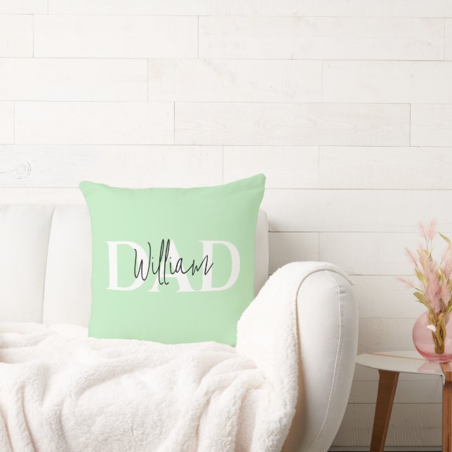 Bold Pastel DAD  | Modern Father’s Day Gift Cushion (Couch)