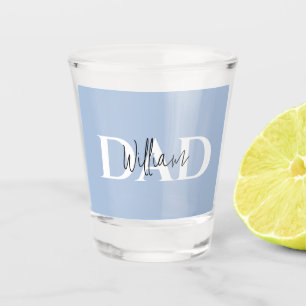 Bold Pastel DAD Modern Father’s Day Gift Shot Glass