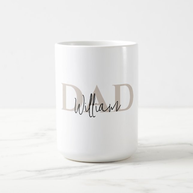 Bold Pastel DAD Mug | Modern Father’s Day Gift (Center)