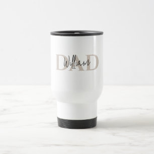 Bold Pastel DAD Mug   Modern Father’s Day Gift