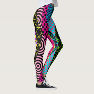 Bold Pattern Pop Fashion Leggings