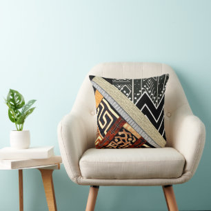 “Bold Patterns, Rich History”  Cushion