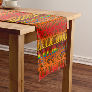 “Bold Patterns, Timeless Stories” Short Table Runner