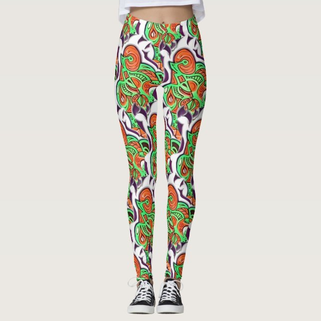 Bold PEACE - Fruit of the Spirit - Leggings (Front)