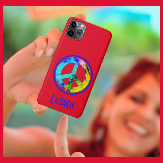 Bold Peace Sign Case-Mate iPhone Case (Creator Uploaded)