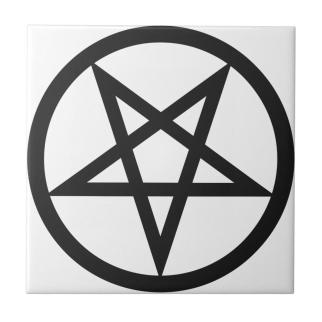 Bold Pentagram Tile (Front)