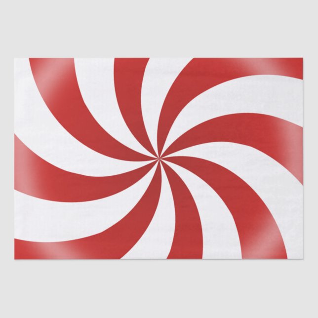 Bold Peppermint  Tissue Paper (Front)