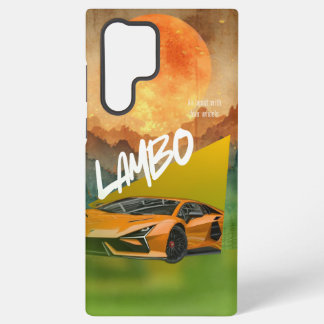 Bold Performance-Inspired Sports Car Phone Case