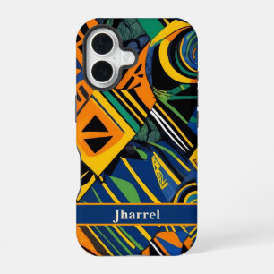 Bold Personalised African American Boyfriend Gifts iPhone 16 Case