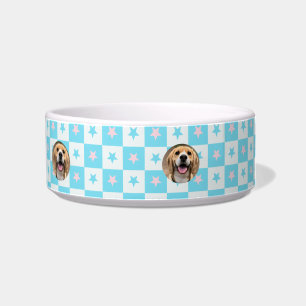Bold Personalised Dog Lover Gift Dog Dad Cat Bowl