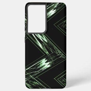 Bold Pine Green Pattern Samsung Galaxy Case