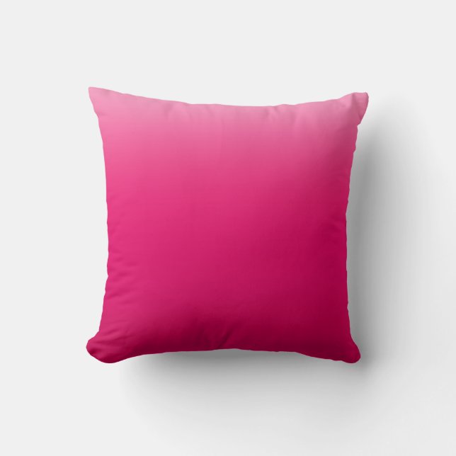 Bold Pink Gradient Design  Cushion (Front)