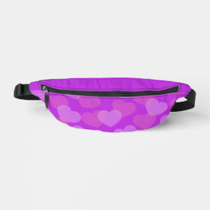 Bold Pink Hearts Fanny Pack