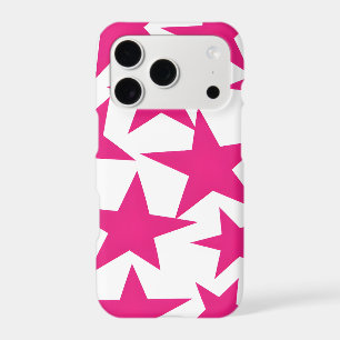 Bold Pink Star iPhone Case Y2K CyberBaby