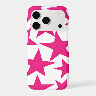 Bold Pink Star iPhone Case | Y2K CyberBaby