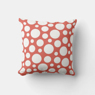 Bold Polka Dot Pattern Cushion