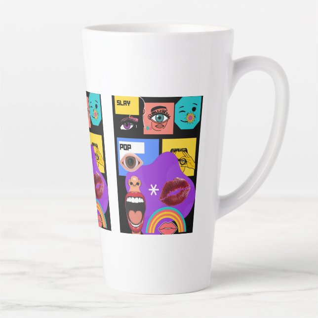 Bold Pop Art | Retro Comic Style mug (Right)