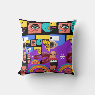 Bold Pop Art | Retro Comic Style mug Cushion