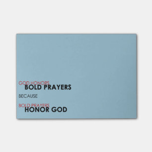 Bold Prayers Post-it Notes