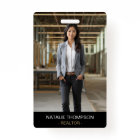 Bold Professional Real Estate Chic Realtor QR Code