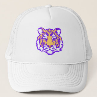 Bold Purple and Gold Tiger Hat – Perfect Gift