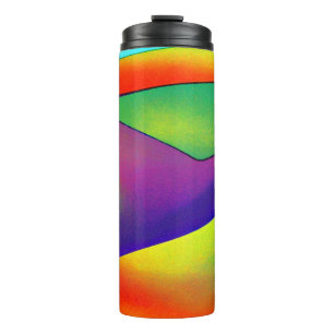 Bold Rainbow Hills Thermal Tumbler