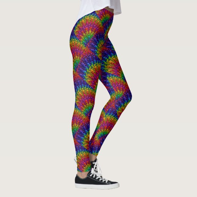 Bold Rainbow Leggings (Right)