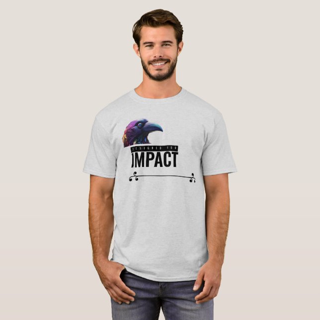 Bold Raven “Prepare for Impact”  T-Shirt –  (Front Full)