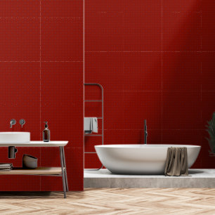 Bold Red Geometric Abstract Wallpaper Pattern
