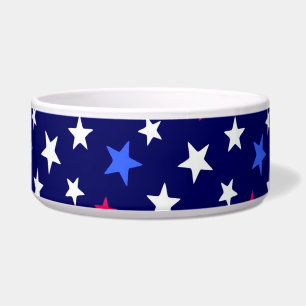 Bold Red, Patriotic Blue, and White Stars