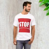 Bold Red Stop Sign