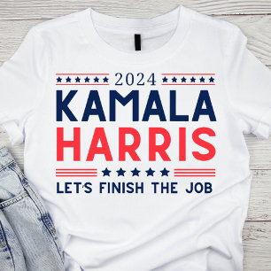 Bold Red, White, and Blue Kamala Harris 2024 T-Shirt
