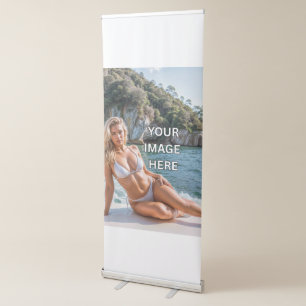 BOLD! 📢 Retractable Banner – Add Image or Text