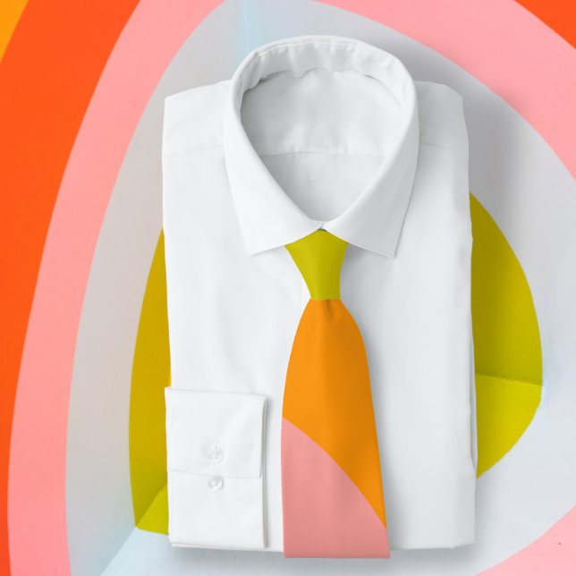 Bold Retro Wedding Tie (Bold Retro Wedding Neck Tie from Ricaso)