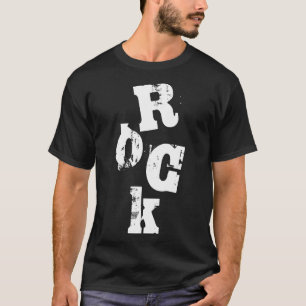 bold rock design logo T-Shirt