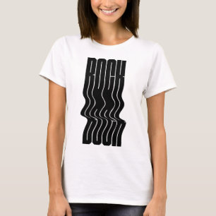 bold Rock logo design T-Shirt