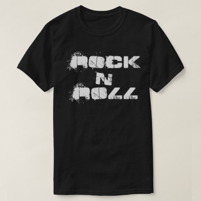 bold rock n roll T-Shirt (Design Front)