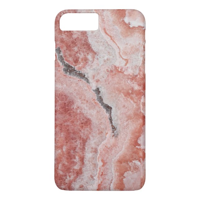 Bold Rose Abstract Marble Pattern Case-Mate iPhone Case (Back)