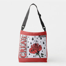 Bold Rose Tote Bag