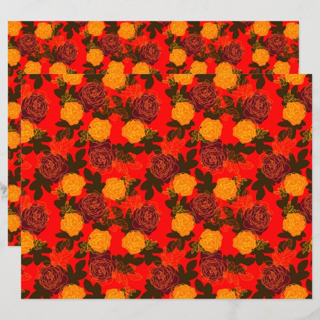 Bold roses red (Front/Back)