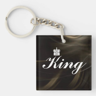 Bold Royal Key Tag for Men Gift Ring