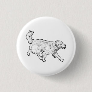 Bold Running Moment 3 Cm Round Badge