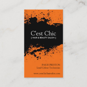 Bold Salon Business Cards