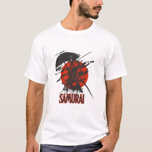Bold Samurai Warrior T-Shirt – Japanese Art