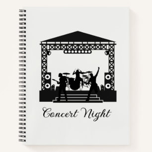Bold Sans Serif Modern Notebook Journal