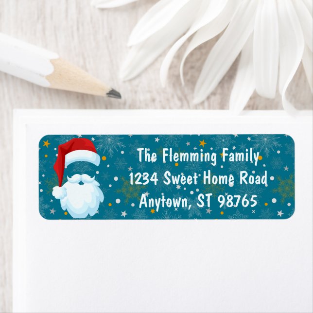 Bold Santa Customised Christmas (Insitu)