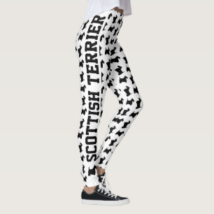 Bold Scottish Terrier Leggings
