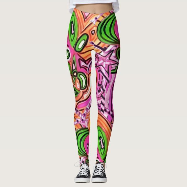 Bold SELF-CONTROL - Fruit of the Spirit - Leggings (Front)