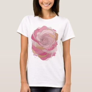 Bold Silver ABSTRACT ART Art Print T-Shirt