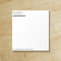 Bold Simple Minimalist Chic | From the Desk of